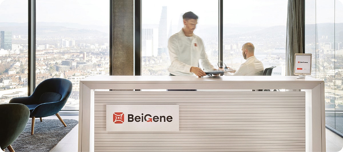 BeiGene Reception Desk