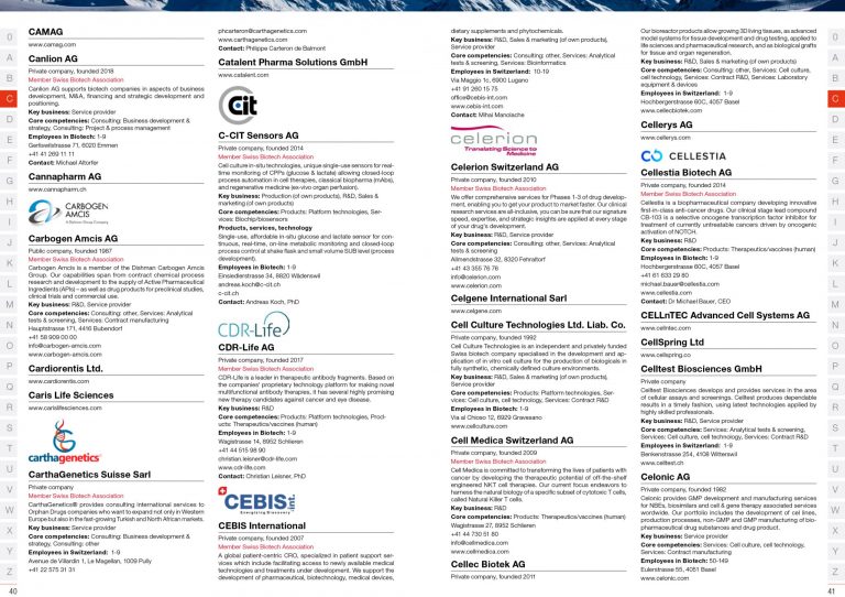 About the Swiss Biotech Directory Swiss Biotech About the Swiss Biotech Directory Swiss Biotech